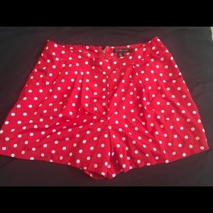 Red Polka Dot Shorts